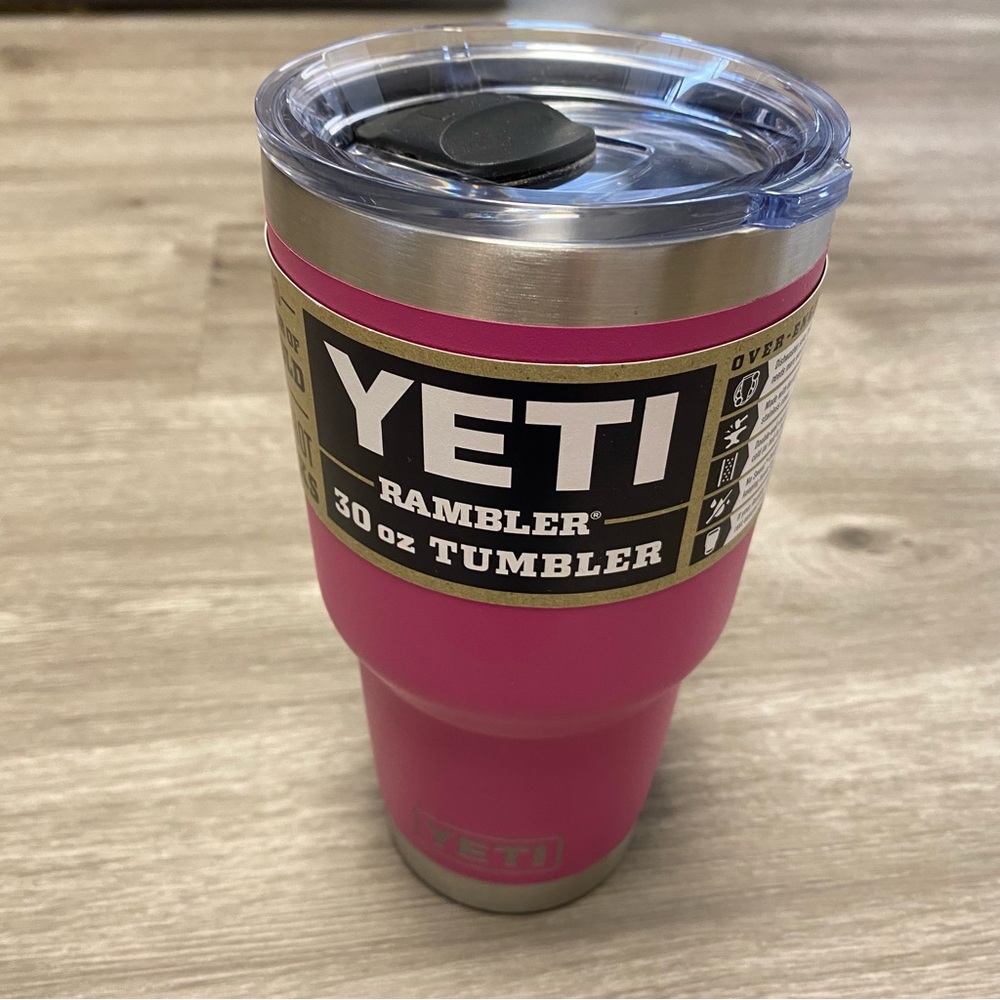 NWT YETI 30 Oz Rambler PRICKLY PEAR PINK - Picture 4 of 9
